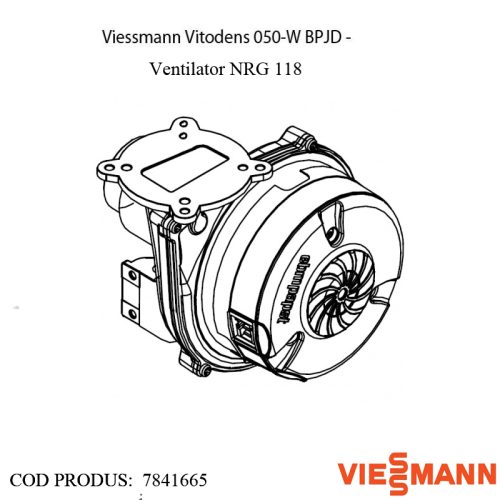 Ventilator NRG 118 centrala termica Viessmann Vitodens 050-W BPJD
