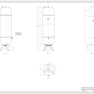 Refix DE 1000/740, vas de expansiune, 10 bar