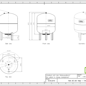 RefixDE200_16bar-7348620 REFLEX - Refix DE 200, vas de expansiune, 16 bar