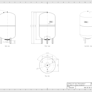 RefixDE500_10bar-7306900 REFLEX - Refix DE 500, vas de expansiune, 10 bar
