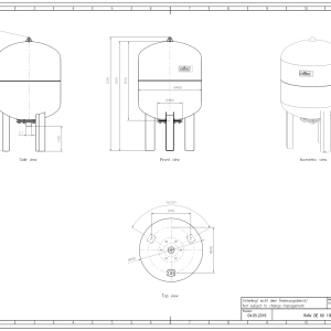 REFLEX - Refix DE 60, vas de expansiune, 10 bar