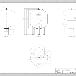 RefixDE80_10bar-7306500 REFLEX - Refix DE 80, vas de expansiune, 10 bar