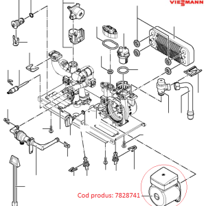 Pompa circulatie Viessmann Vitopend 100 WH1D