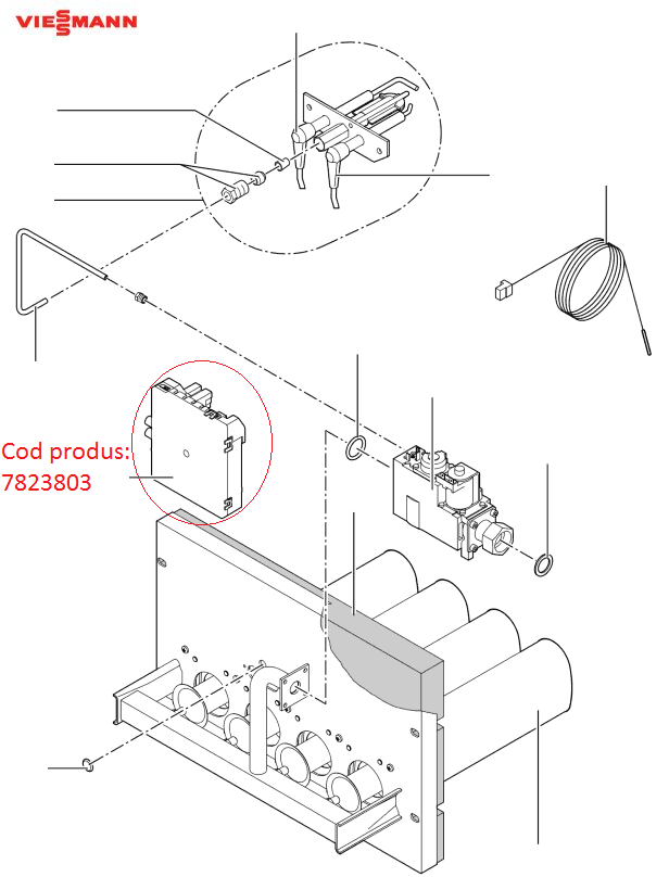 Automat de aprindere centrala termica  Viessmann Vitogas