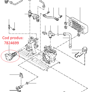 Cartus cu Servomotor centrala termica Viessmann Vitopend