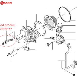 Electrod de aprindere Viessmann WB2A-24/32