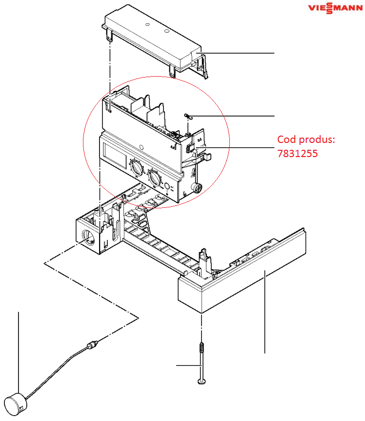 Automatizare centrala termica Viessmann Vitopend 100 WH1D