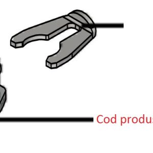 Manometru 0-6bar cu furtun flexibil centrala termica Viessmann