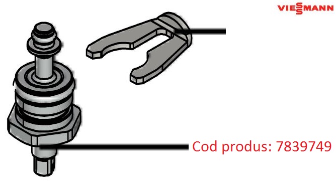 Robinet de umplere Vitopend 100 Viessmann