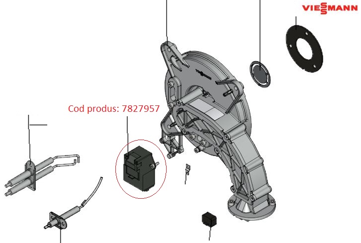 Unitate de Aprindere centrala termica Viessmann