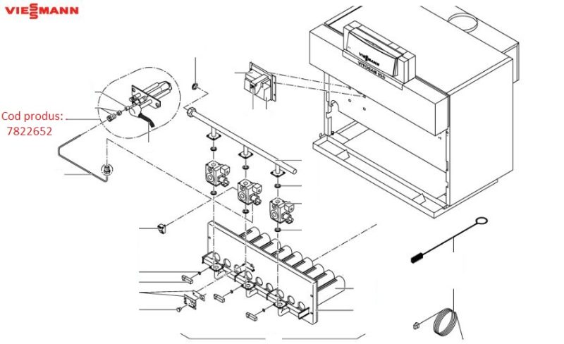Arzator aprindere Viessmann Vitogas
