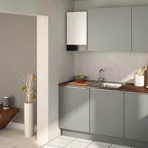 Centrala termica în condensatie pe gaz tip B1KF, Vitodens 100-W 3,2 – 32 kW combi ( Z022912 )