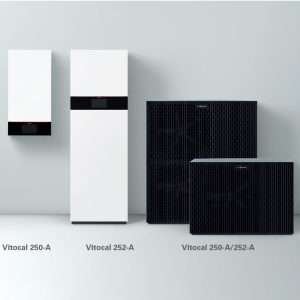 Pompe de căldură aer/apă , structură monobloc , VITOCAL 250-A / VITOCAL 252-A