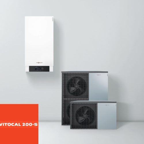 VITOCAL 200-S - Pompa de căldură sistem Aer/apă model Split 2,4 pana la 14,7 kW,