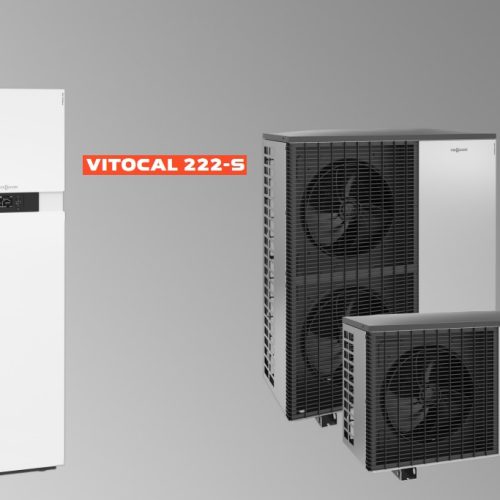 Vitocal 222-S – Pompa de căldură sistem Aer/apă, model Split 2,4 până la 14,7 kW (A7/W35)